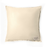 Подушка Этель, 45х45+1 см, молочный, 100% хлопок Подушка Этель, 45х45+1 см, молочный, 100% хлопок