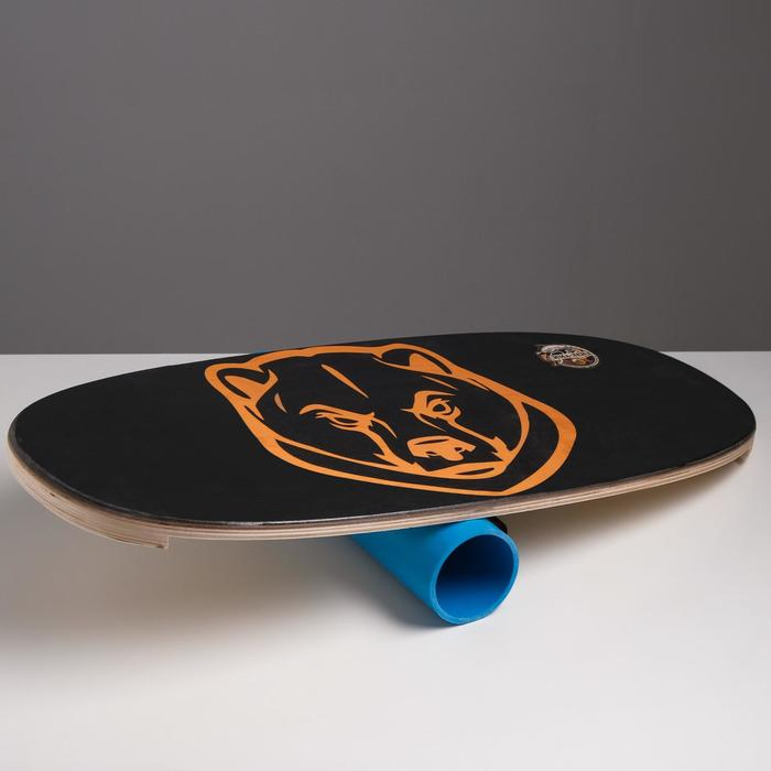 Доска балансировочная балансборд "Медведь" D ролика 9 см, 75&times;35х1,5 см