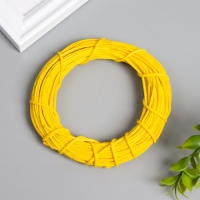 Кольцо ротанг для изготовления ловца снов "Жёлтый" d=10 см Кольцо ротанг для изготовления ловца снов "Жёлтый" d=10 см