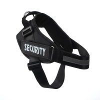 Шлейка К9 мягкая светоотражающая, размер ХL, ОГ 80-95 см, вес 30-45 кг, чёрная Шлейка К9 мягкая светоотражающая, размер ХL, ОГ 80-95 см, вес 30-45 кг, чёрная