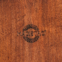 Доска разделочная Magistro, 39&times;10&times;2 см, цельный массив кедра