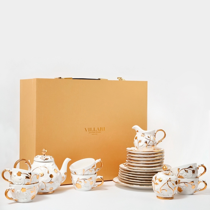 Наборы посуды чайный сервиз столовый фарфоровый &laquo;Соната&raquo; 22 предмета