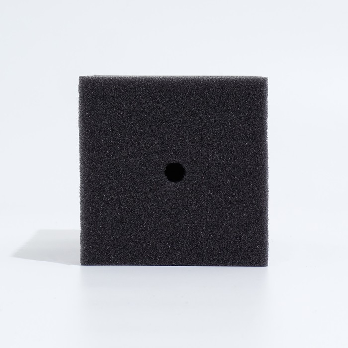 Губка прямоугольная для фильтра турбо № 14, 11 х 11 х 20 см, серая Губка прямоугольная для фильтра турбо № 14, 11 х 11 х 20 см, серая