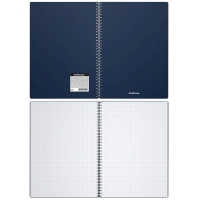 Тетрадь А4 на спирали, 60 листов в клетку, ErichKrause Classic, пластиковая обложка, блок офсет 100% белизна, МИКС Тетрадь А4 на спирали, 60 листов в клетку, ErichKrause Classic, пластиковая обложка, блок офсет 100% белизна, МИКС