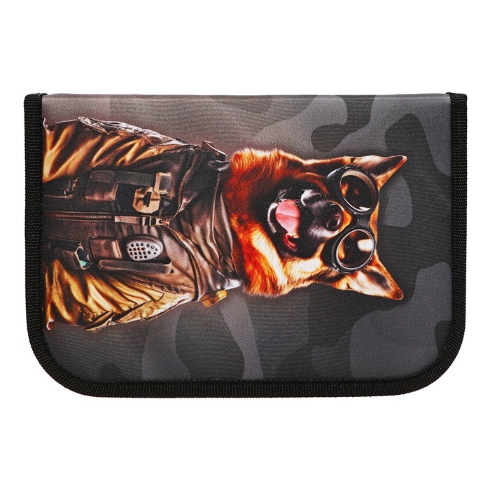 Пенал 3 секции, вкладка внутри, 140 х 210 х 40 мм, тканевый, Calligrata TOP Block Пенал 3 секции, вкладка внутри, 140 х 210 х 40 мм, тканевый, Calligrata TOP Block "Камуфляж"