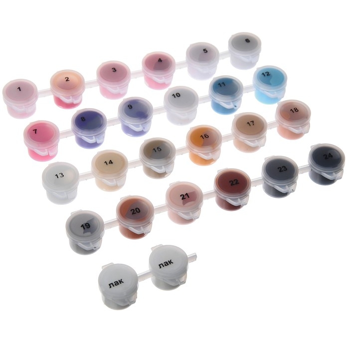 Картина по номерам на подрамнике Картина по номерам на подрамнике "Анна и Эльза" 30х40 см, Холодное сердце