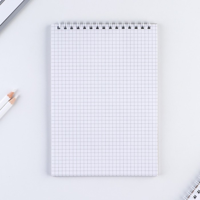 Блокнот А5 на гребне 40 листов, в клетку &laquo;23 Настоящему защитнику&raquo;