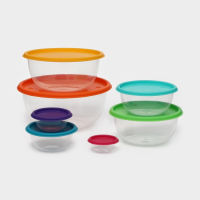 Набор мисок &laquo;Радуга&raquo;, 7 шт, цвет МИКС
