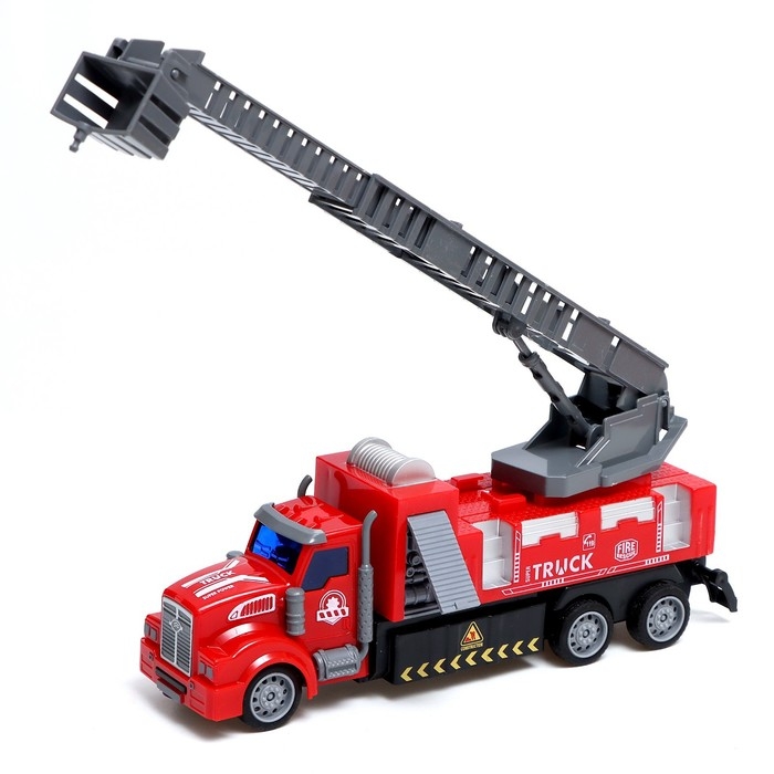 Грузовик радиоуправляемый «Пожарная служба», свет, работает от батареек Грузовик радиоуправляемый «Пожарная служба», свет, работает от батареек