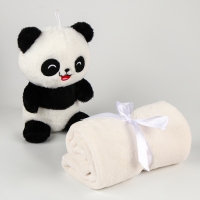 Мягкая игрушка с пледом "Панда" Мягкая игрушка с пледом "Панда"
