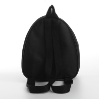 Рюкзак детский для девочки &laquo;Кот в костюме акулы&raquo;, 23х20,5 см, на молнии, цвет чёрный