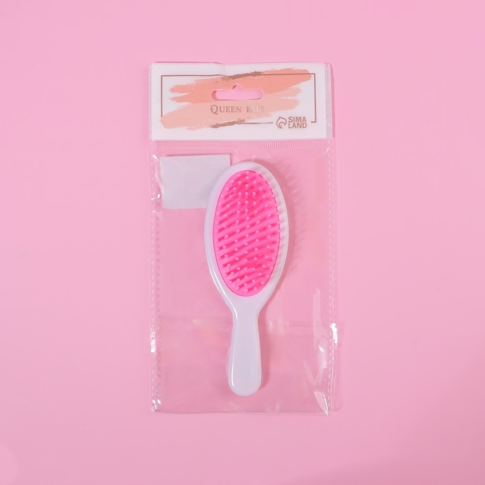 Расчёска - мини массажная, 4,5 × 13 см, цвет МИКС Расчёска - мини массажная, 4,5 × 13 см, цвет МИКС