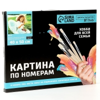 Картина по номерам на холсте с подрамником «Ангел», 40 х 50 см Картина по номерам на холсте с подрамником «Ангел», 40 х 50 см