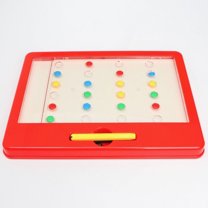 Магнитный планшет обучающий, с карточками, 20 карточек, Фиксики