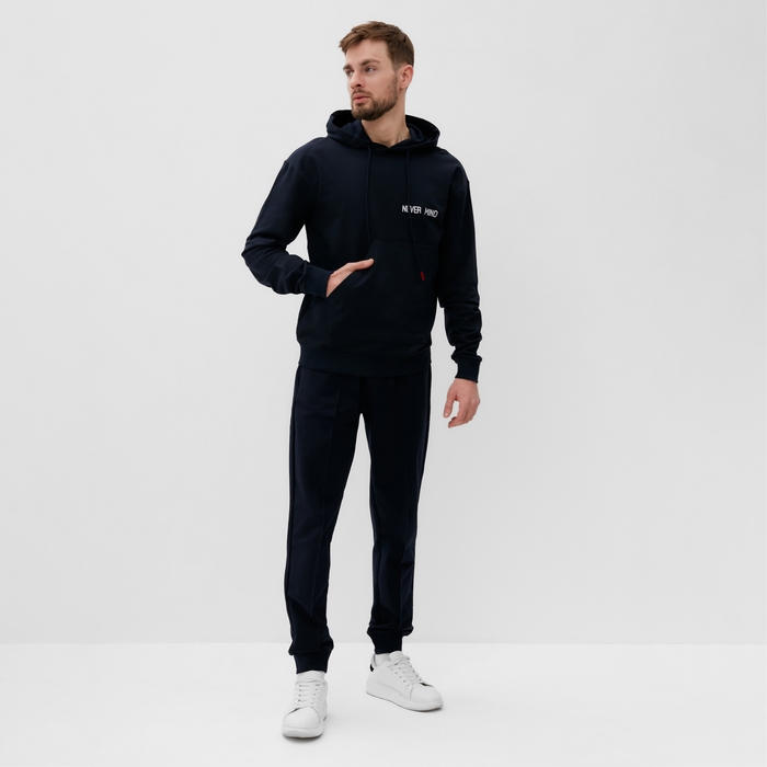 Толстовка мужская DIROMM размер 52, цвет синий Толстовка мужская DIROMM размер 52, цвет синий