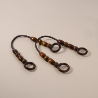 Ручки для сумки, 2 шт, 44,5 × 4,5 см, цвет коричневый Ручки для сумки, 2 шт, 44,5 × 4,5 см, цвет коричневый