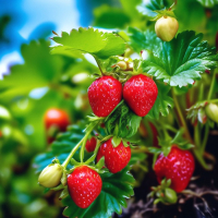 Саженец Земляники ФРИГО Мальвина А+ (15-20 мм), набор 5 шт Саженец Земляники ФРИГО Мальвина А+ (15-20 мм), набор 5 шт