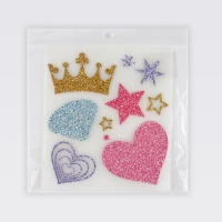 Термотрансфер «Для принцесс», с блёстками, 18 × 19,5 см, цена за 1 лист Термотрансфер «Для принцесс», с блёстками, 18 × 19,5 см, цена за 1 лист