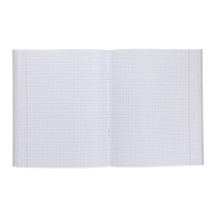 Тетрадь 96 листов в клетку Calligrata "Пионы", обложка мелованный картон, блок офсет, МИКС