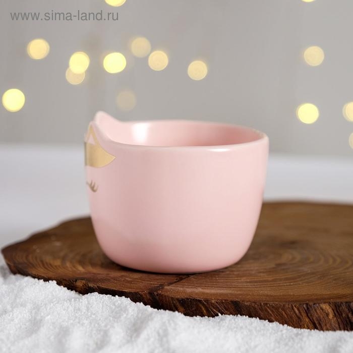 Набор &laquo;Чудеса ждут тебя&raquo;: кружка 200 мл, блюдечко 18х11, ложка