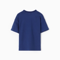 Футболка для мальчика, цвет синий, рост 116 см