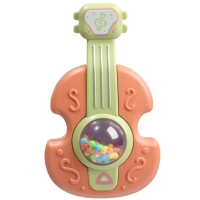 Погремушка «Гитара», 12 см, цвет МИКС, Крошка Я Погремушка «Гитара», 12 см, цвет МИКС, Крошка Я