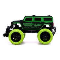 Джип радиоуправляемый &laquo;Бигфут&raquo;, 1:20, работает от аккумулятора, цвет чёрно-зелёный