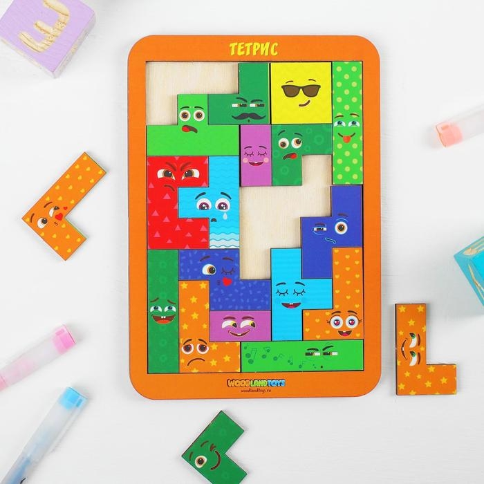 Головоломка-конструктор &laquo;Смайлики&raquo;, малая