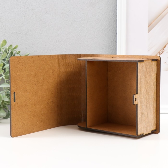 Шкатулка-книга "Балерина" 14х14 см