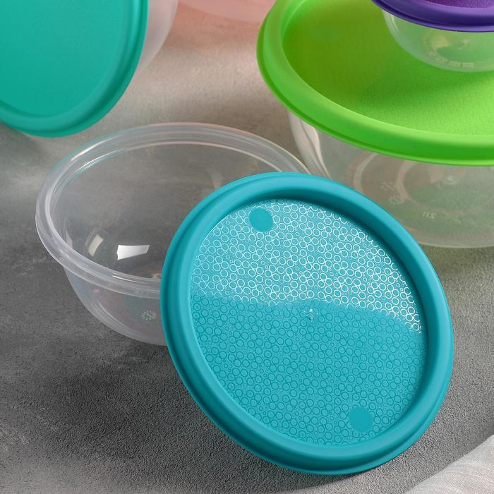 Набор мисок &laquo;Радуга&raquo;, 7 шт, цвет МИКС