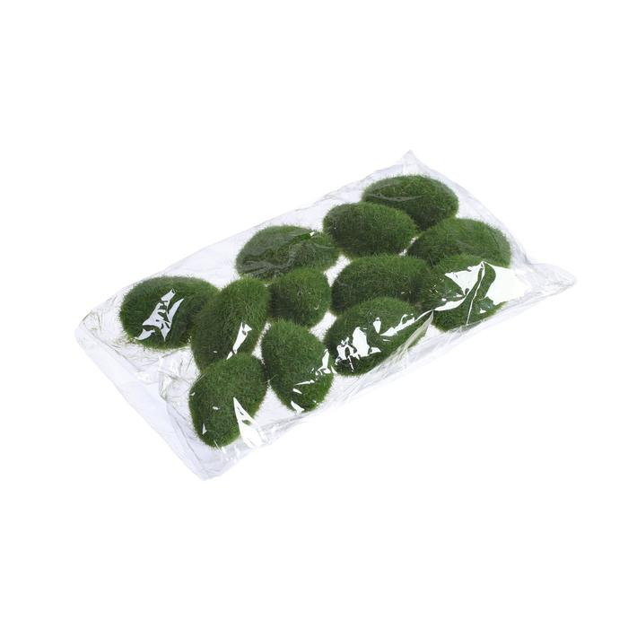 Мох искусственный «Камни», мохнатый, набор 12 шт., Greengo Мох искусственный «Камни», мохнатый, набор 12 шт., Greengo