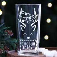 Новый год. Стакан &laquo;Олень&raquo;, 250 мл