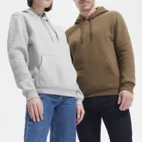 Толстовка с капюшоном Slam 320, серый меланж, размер M