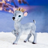 Фигура "Олененок Бэйб" серебро 22х13х30 Фигура "Олененок Бэйб" серебро 22х13х30