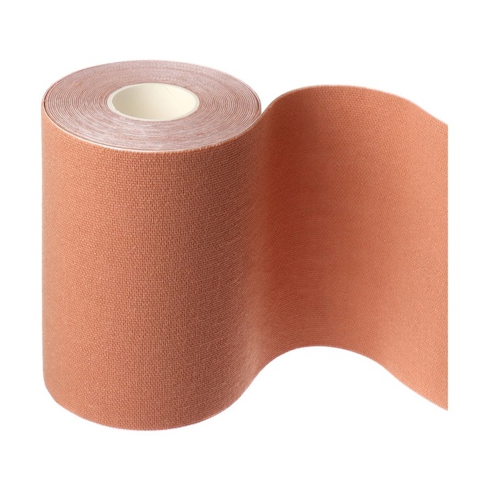 Кинезио-тейп, 10 см &times; 5 м, цвет бежевый