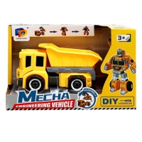 Конструктор винтовой &laquo;Самосвал&raquo;, 2 в 1 робот-машина