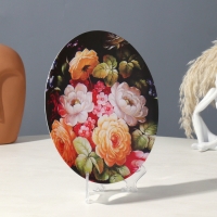 Тарелка декоративная &laquo;Жостово&raquo;, вид 2, D = 20 см