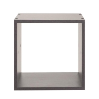 Стеллаж №1 DICE CUBE 1 секция, 360х360х320, Цемент Стеллаж №1 DICE CUBE 1 секция, 360х360х320, Цемент