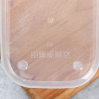 Ланч-бокс &laquo;Цвет настроения зелёный&raquo;, 0.5 л