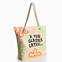 Сумка женская пляжная Nazamok "A few classes later", 47*37*13,5 см Сумка женская пляжная Nazamok "A few classes later", 47*37*13,5 см