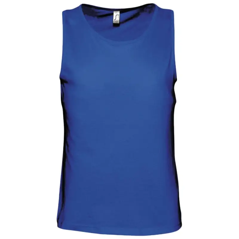 Майка мужская Justin 150 ярко-синяя, размер S Майка мужская Justin 150 ярко-синяя, размер S