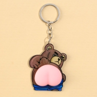 Брелок мялка для ключей &laquo;Плохой медведь&raquo; 4.6 х 7 см