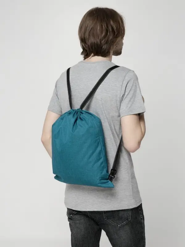 Рюкзак-мешок Melango, бирюзовый Рюкзак-мешок Melango, бирюзовый