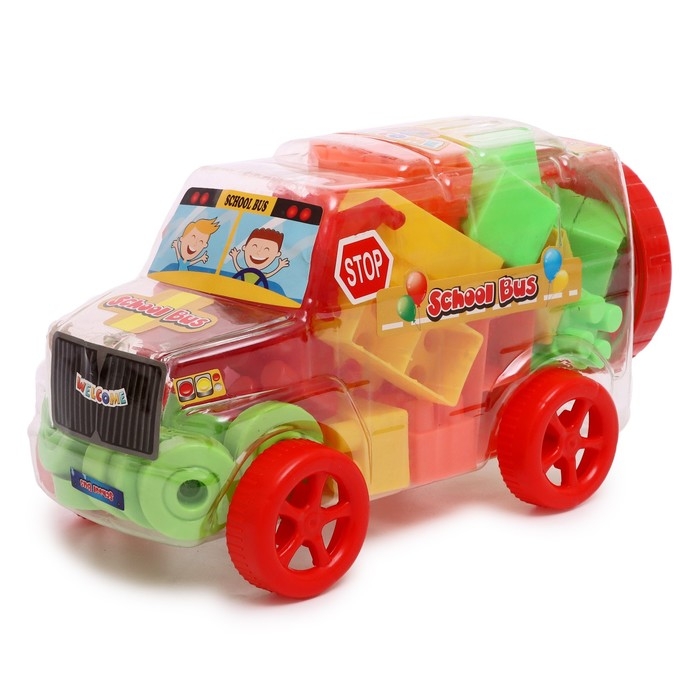 Конструктор-машинка &laquo;Веселые приключения&raquo;, МИКС