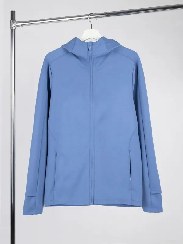 Куртка с капюшоном унисекс Begi, синяя, размер S