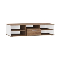 Тумба под ТВ Афина, 2002х426х450, цвет дуб крафт золотой / белый
