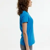 Футболка женская T-bolka Lady, бирюзовая, размер L Футболка женская T-bolka Lady, бирюзовая, размер L