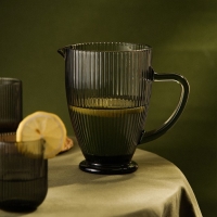 Кувшин для воды SL Home «Модерн», 1,2 л, 19,5×13×18,5 см, цвет графитовый Кувшин для воды SL Home «Модерн», 1,2 л, 19,5×13×18,5 см, цвет графитовый