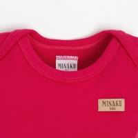 Боди детское MINAKU, цвет фуксия, рост 86-92 см