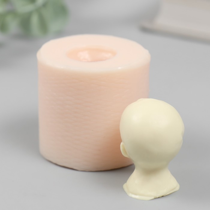 Молд силикон Молд силикон "Голова младенца" №21 2,8х2,5х3,3 см